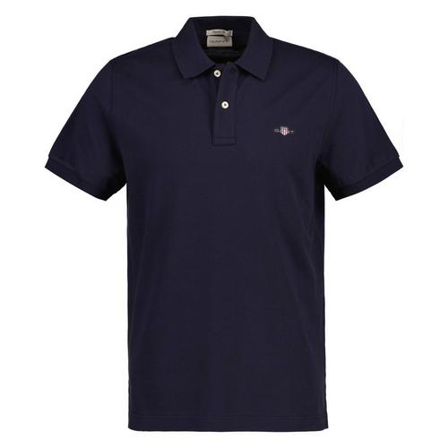 Rückansicht von GANT Poloshirt Poloshirt Herren Blau