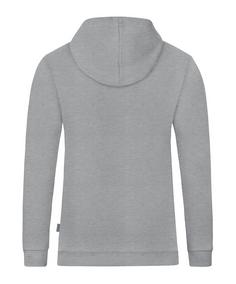 Rückansicht von JAKO Organic Hoody Funktionssweatshirt Herren grau