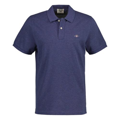 Rückansicht von GANT Poloshirt Poloshirt Herren Jeansblau