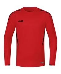 JAKO Challenge Sweatshirt Funktionssweatshirt Herren - rotschwarz
