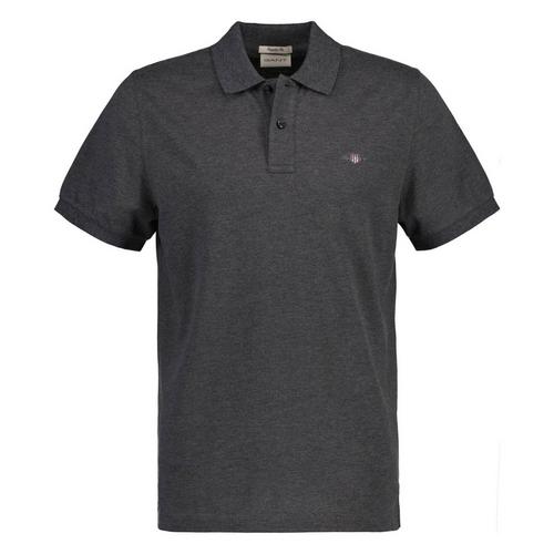 Rückansicht von GANT Poloshirt Poloshirt Herren Anthrazit