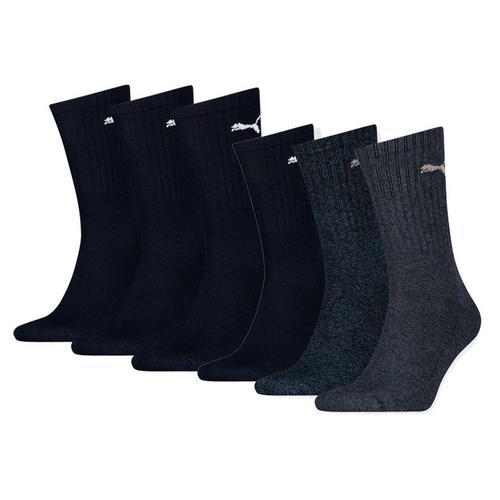 Rückansicht von PUMA Socken Freizeitsocken Blau-Mix