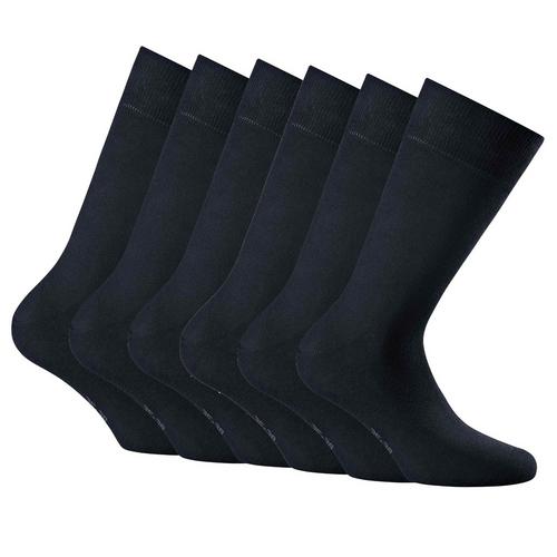 Rückansicht von Rohner Socken Freizeitsocken Marine