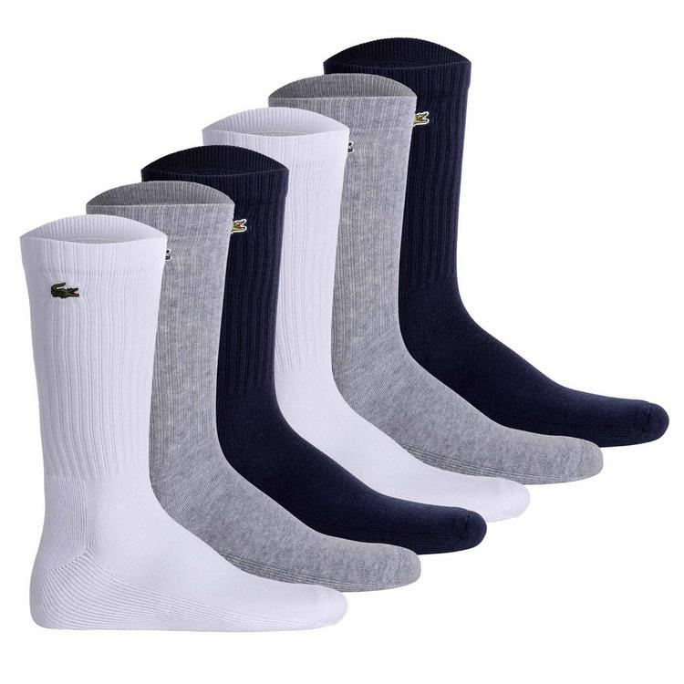 Lacoste Lacoste Socken Socken - Wei&szlig;/Grau/Dunkelblau - 0 | SportScheck