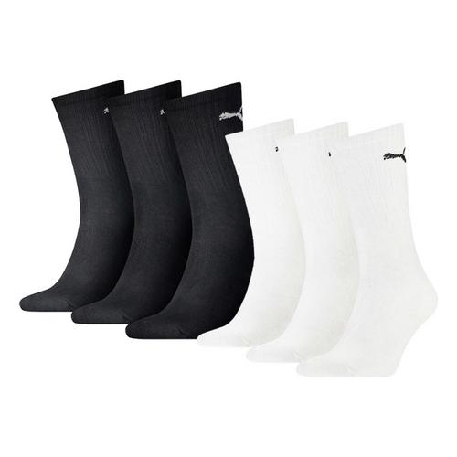 Rückansicht von PUMA Socken Freizeitsocken Schwarz/Weiß