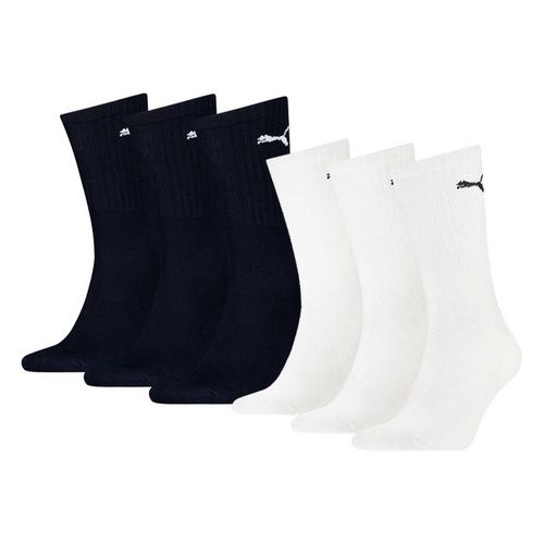 Rückansicht von PUMA Socken Freizeitsocken Blau/Weiß