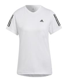 adidas Own Cooler T-Shirt Running Damen Laufshirt Damen weiss