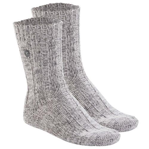 Rückansicht von Birkenstock Socken Freizeitsocken Herren Hellgrau