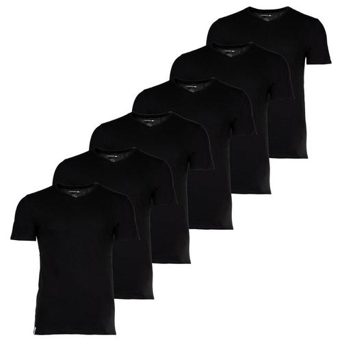 Rückansicht von Lacoste T-Shirt T-Shirt Herren Schwarz