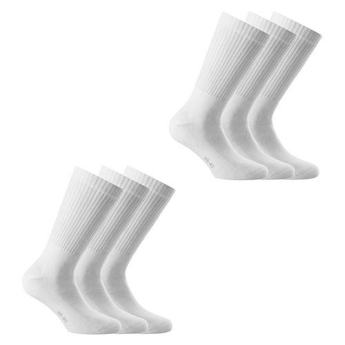 Rückansicht von Rohner Socken Freizeitsocken Weiß