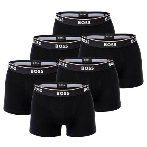 Rückansicht von Boss Boxershort Hipster Herren Schwarz