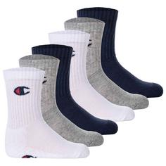 CHAMPION Socken Freizeitsocken Blau/Weiß/Grau