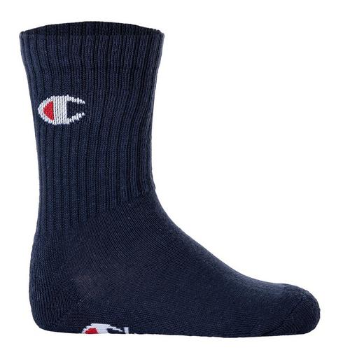 Rückansicht von CHAMPION Socken Freizeitsocken Blau/Weiß/Grau