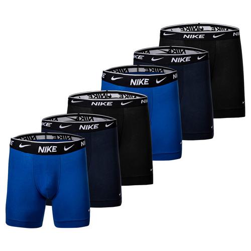 Rückansicht von Nike Boxershort Hipster Herren Blau/Schwarz