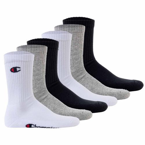 Rückansicht von CHAMPION Socken Socken Schwarz/Weiß/Grau