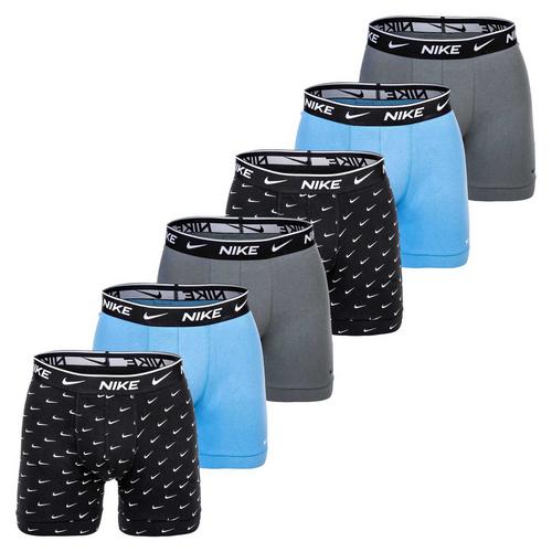 Rückansicht von Nike Boxershort Hipster Herren Schwarz/Grau/Blau