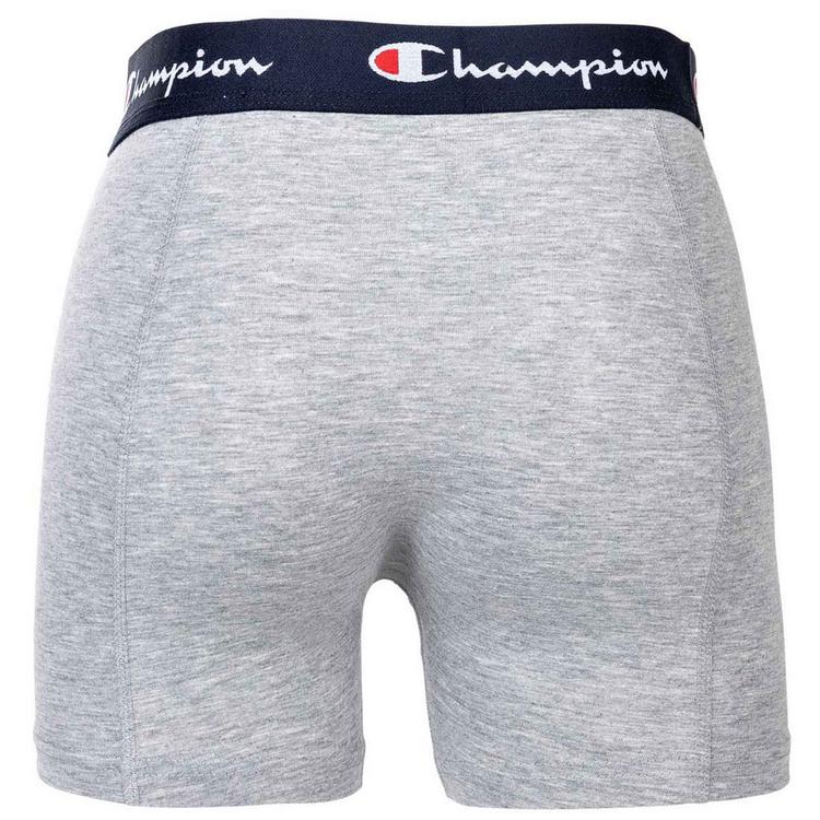CHAMPION CHAMPION Boxershort Unterhose Herren - Grau/Marine - 3 | SportScheck