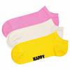 Happy Socks Socken Socken - Pink/Wei&szlig;/Gelb
