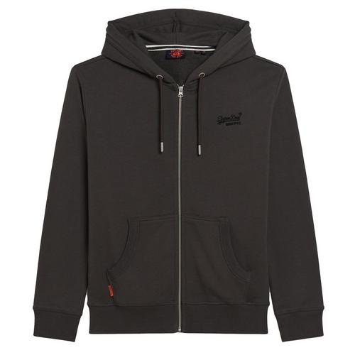 Rückansicht von Superdry Sweatjacke Sweatjacke Herren Vintage Schwarz