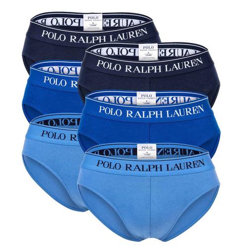 Rückansicht von Polo Ralph Lauren Slip Slip Herren Blau/Dunkelblau