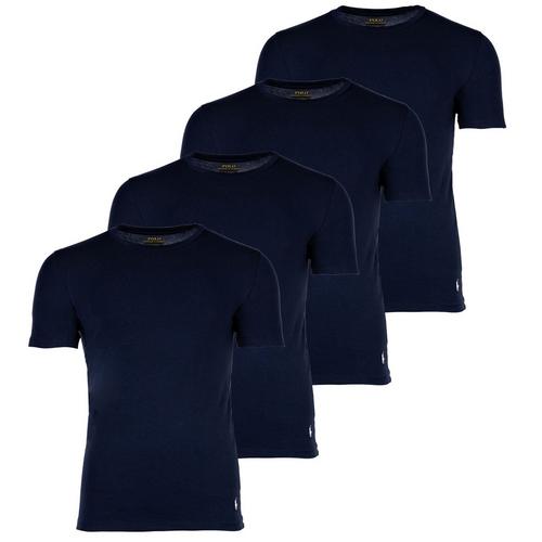 Rückansicht von Polo Ralph Lauren T-Shirt T-Shirt Herren Dunkelblau