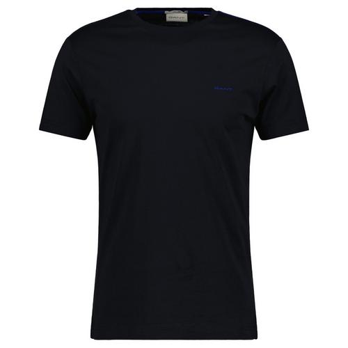 Rückansicht von GANT T-Shirt T-Shirt Herren Schwarz