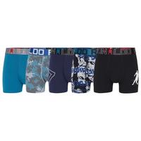 CR7 - Cristiano Ronaldo Boxershort Unterhose Jungen - Schwarz/Blau/T&uuml;rkis