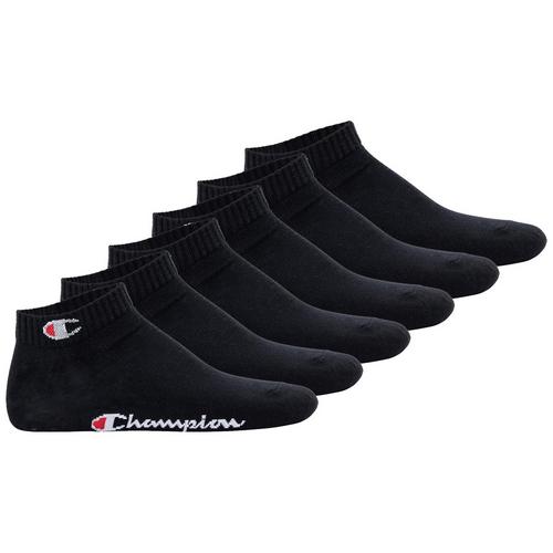 Rückansicht von CHAMPION Socken Freizeitsocken Schwarz