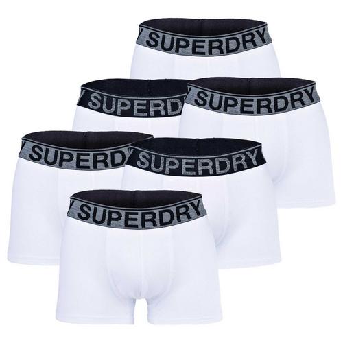 Rückansicht von Superdry Boxershort Hipster Herren Weiß