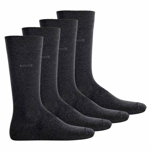 Rückansicht von Boss Socken Freizeitsocken Herren Anthrazit