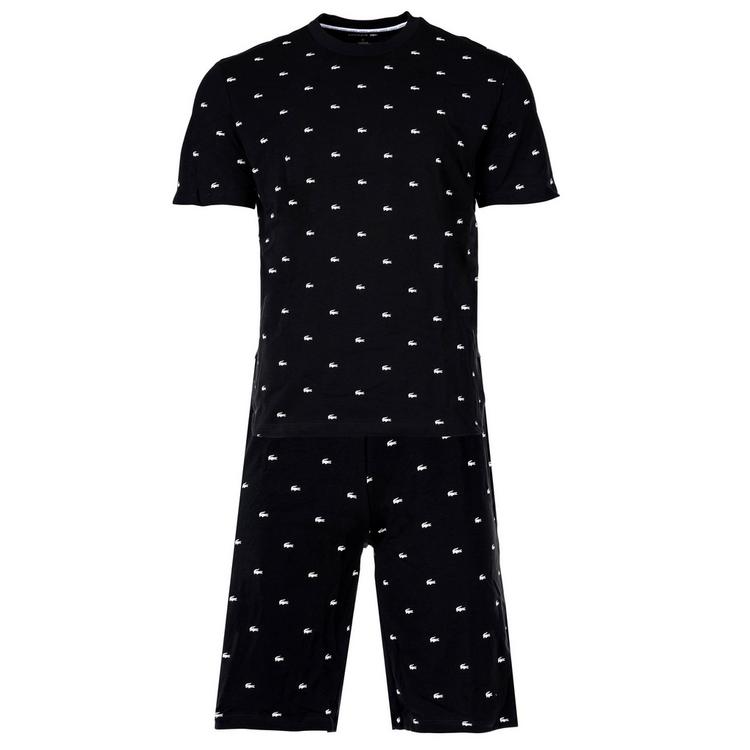 Lacoste Lacoste Pyjama Pyjama Herren - Schwarz/Wei&szlig; - 0 | SportScheck