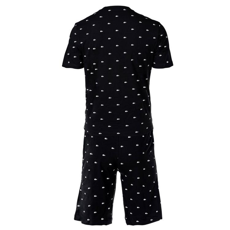 Lacoste Lacoste Pyjama Pyjama Herren - Schwarz/Wei&szlig; - 0 | SportScheck
