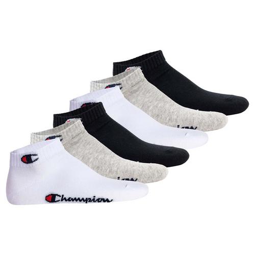 Rückansicht von CHAMPION Socken Freizeitsocken Schwarz/Weiß/Grau