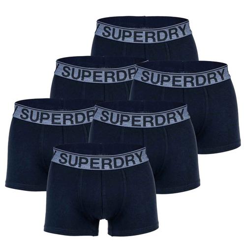 Rückansicht von Superdry Boxershort Hipster Herren Dunkelblau