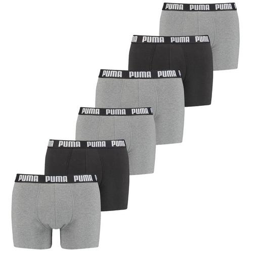 Rückansicht von PUMA Boxershort Hipster Herren Grau/Dunkelgrau