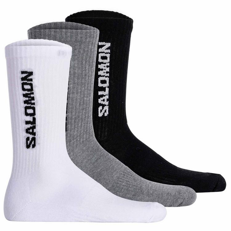 Salomon Salomon Socken Socken - Schwarz/Wei&szlig;/Grau - 0 | SportScheck
