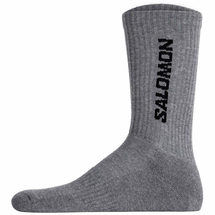 Salomon Salomon Socken Socken - Schwarz/Wei&szlig;/Grau - 4 | SportScheck