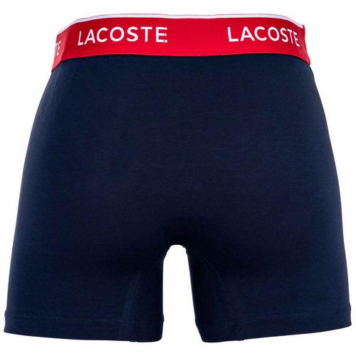 Rückansicht von Lacoste Boxershort Hipster Herren Dunkelblau
