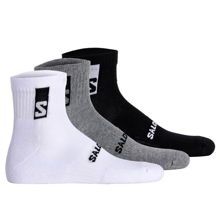 Salomon Salomon Socken Socken - Schwarz/Wei&szlig;/Grau - 0 | SportScheck