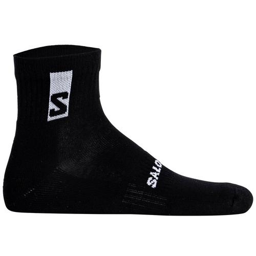 Rückansicht von Salomon Socken Freizeitsocken Schwarz/Weiß/Grau