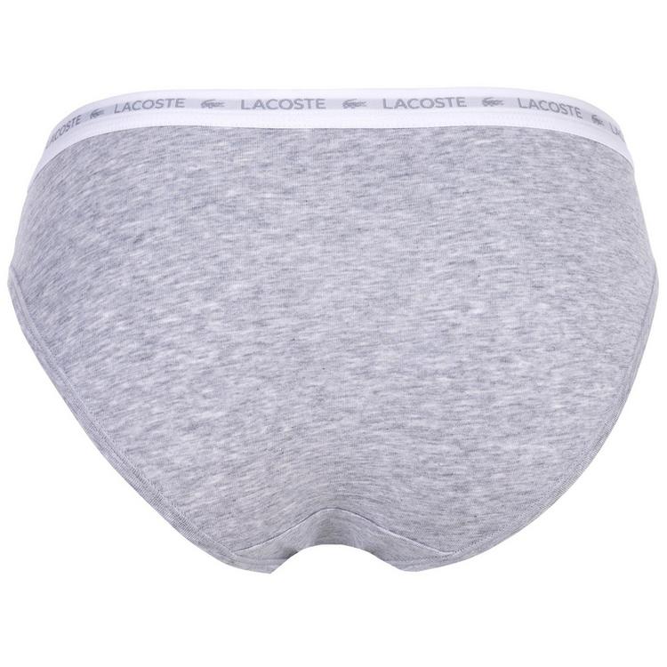 Lacoste Lacoste Slip Unterhose Damen - Schwarz/Schwarz/Grau/Wei&szlig; - 3 | SportScheck