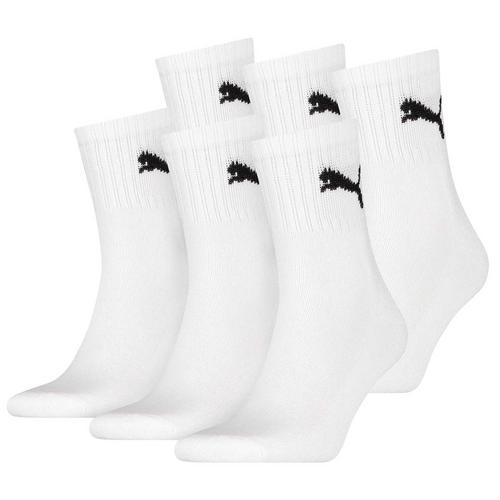 Rückansicht von PUMA Socken Freizeitsocken Weiß