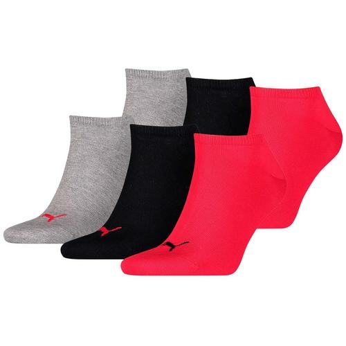 Rückansicht von PUMA Socken Freizeitsocken Rot