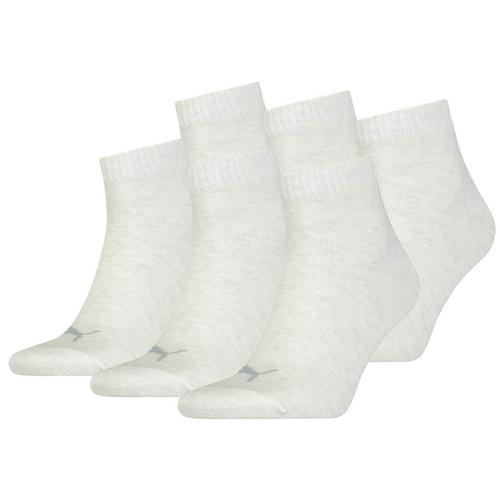 Rückansicht von PUMA Socken Freizeitsocken Elfenbein