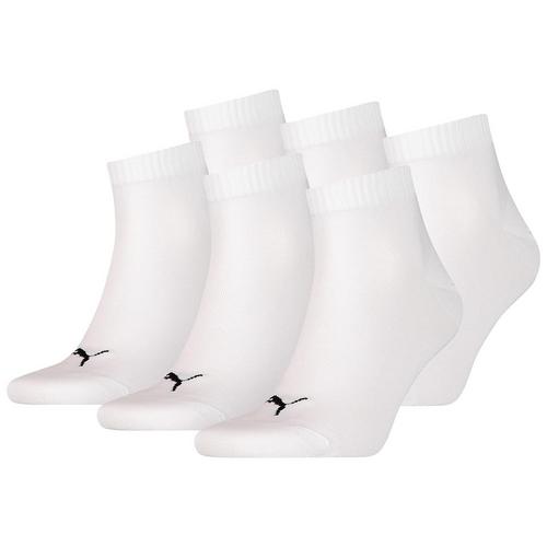 Rückansicht von PUMA Socken Freizeitsocken Weiß