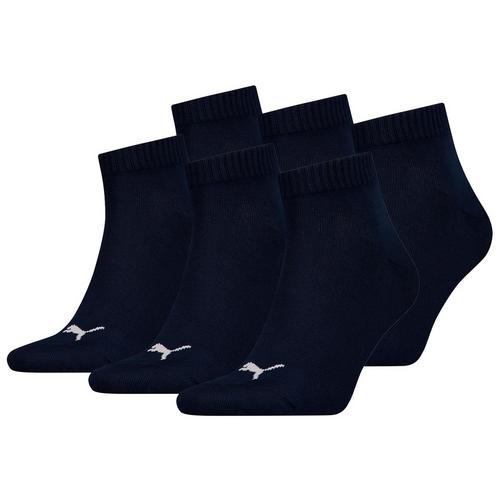 Rückansicht von PUMA Socken Freizeitsocken Blau