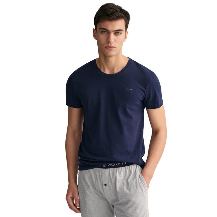GANT GANT T-Shirt T-Shirt Herren - Marineblau/Wei&szlig; - 3 | SportScheck