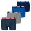 PUMA Boxershort Unterhose Herren - Blau/Grau