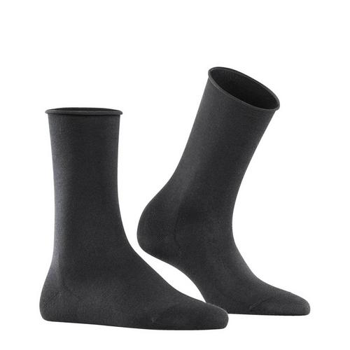 Rückansicht von Falke Socken Freizeitsocken Damen Schwarz