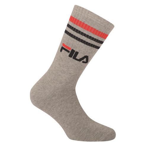 Rückansicht von FILA Socken Freizeitsocken Grau
